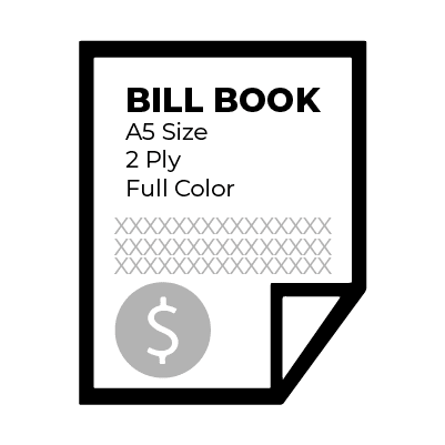 BILL BOOK A5 BBA42P4C