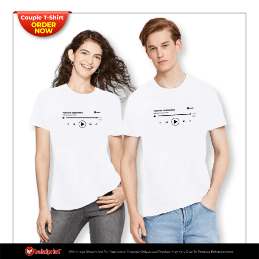 Couple T Shirt Unisex 002 W