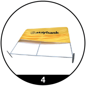 FABRIC BACKROP EASY TO INSTALL X1 04