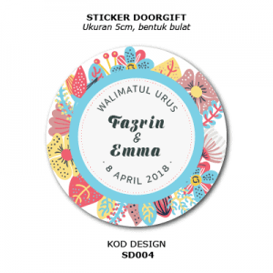 STICKER DOORGIFT SD004 01