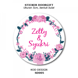 STICKER DOORGIFT SD005 01