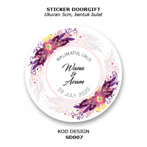 STICKER DOORGIFT SD007 01