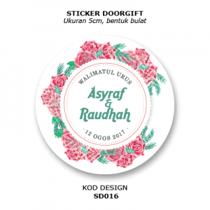 STICKER DOORGIFT SD016 01