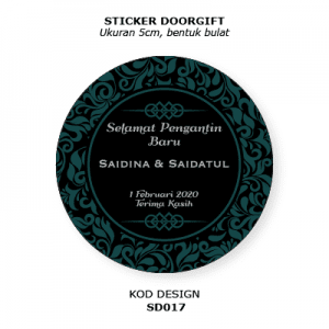 STICKER DOORGIFT SD017 01
