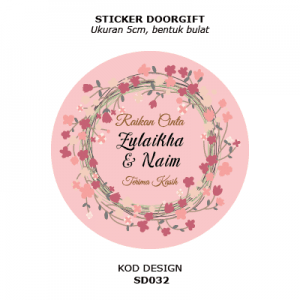 STICKER DOORGIFT SD032 01