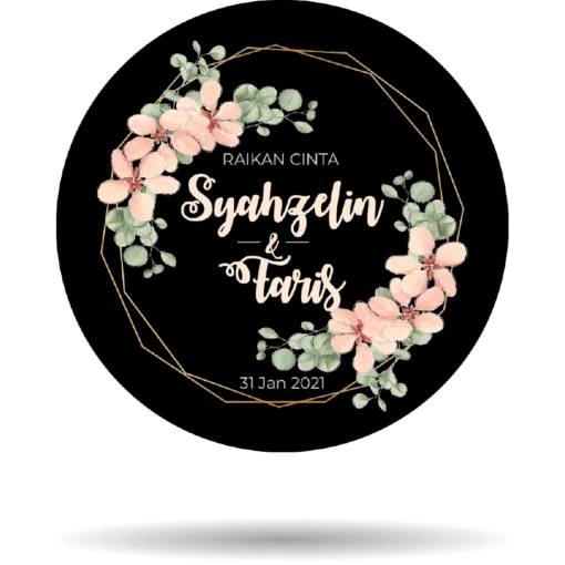 Sticker Doorgift SM012