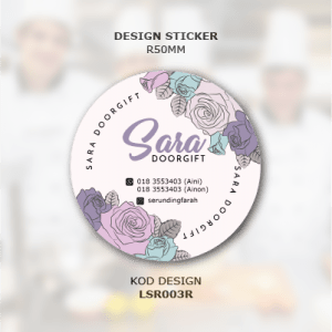 STICKER RAYA R50MM 03