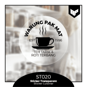 STICKER TRANSPARENT ST020 01