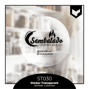 STICKER TRANSPARENT ST030 01