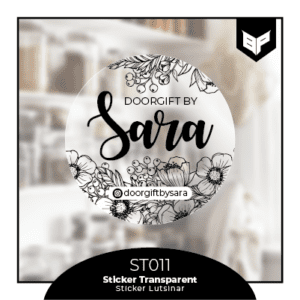 STICKER TRANSPARENT ST11 01