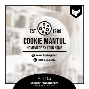 STICKER TRANSPARENT ST14 01