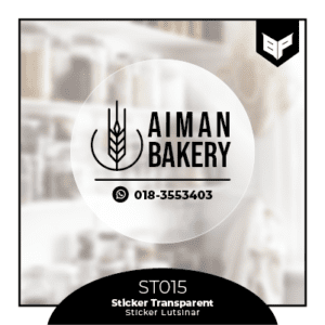 STICKER TRANSPARENT ST15 01