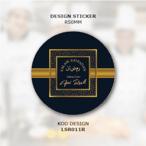 STICKER UCAPAN RAYA R50MM 05
