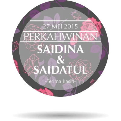 Sticker Doorgift SM042