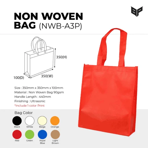 Non Woven Bag A3 Potrait